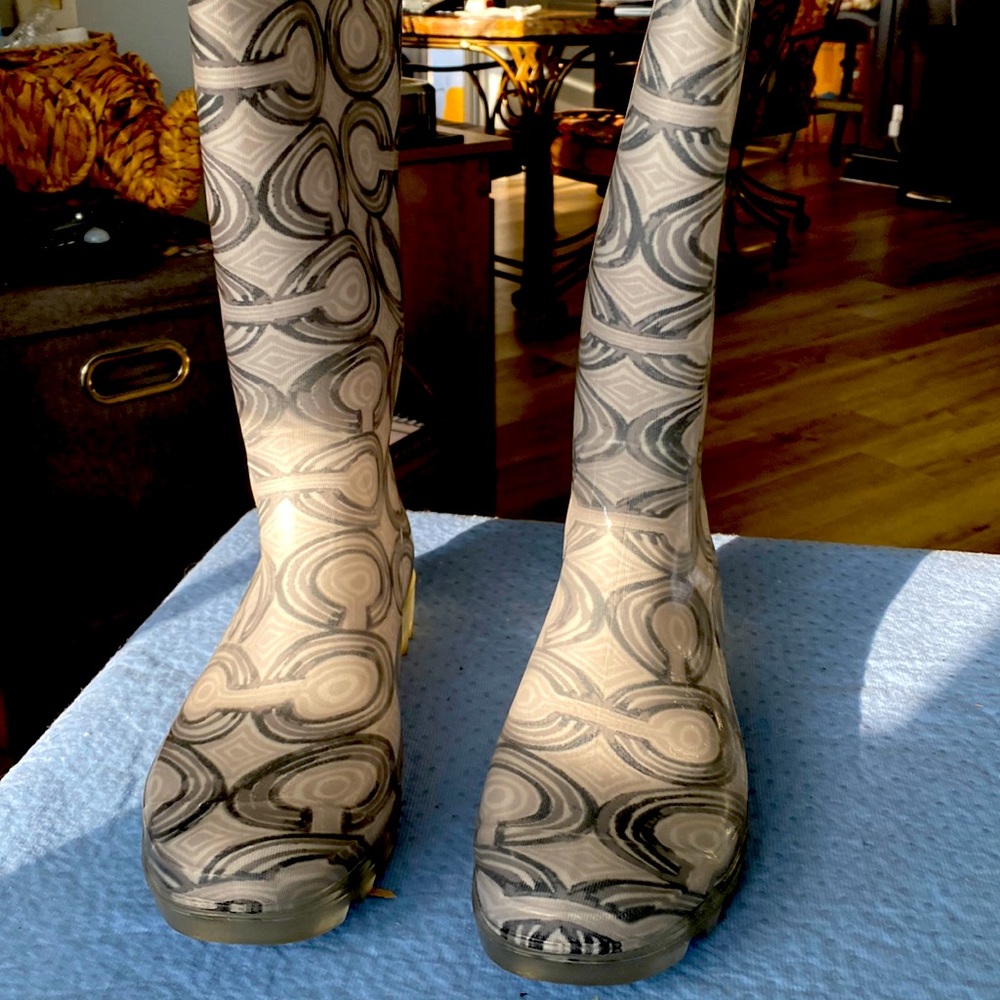 Coach Rain boots